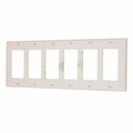 American Imaginations Rectangle Beige Electrical Switch Plate Plastic AI-37096